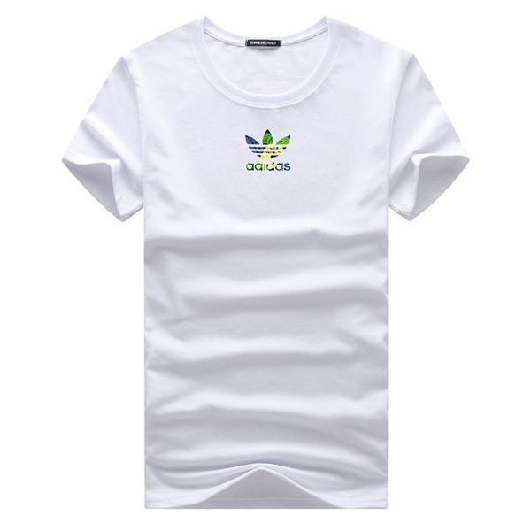 

new summer short sleeve t-shirts european and american popular printed t-shirts for lovers t-shirts s-5x, White;black