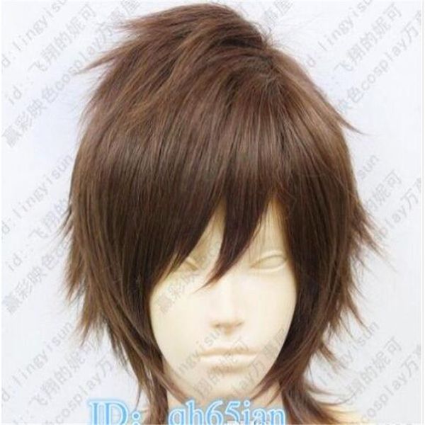 

women and men vogue short mixed curly eavy cosplay party wigs, Black