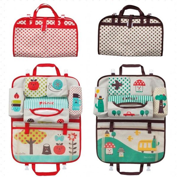 

car auto seat back protector bag car bags baby feeding bottle bags