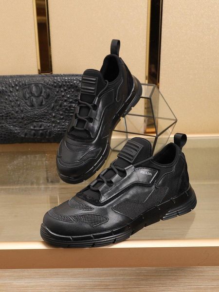 

177designers create menmens outdoor travel shoes, trendy leisure all-match sports shoes, jogging shoes, original packaging and box delivery, Black