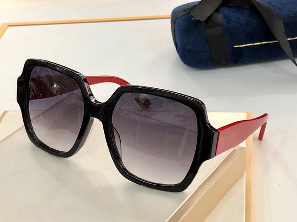 

new fashion 0726s sunglasses connected lens big size oval frame with small rivets 0767s mask sunglasses popular goggle quality, White;black