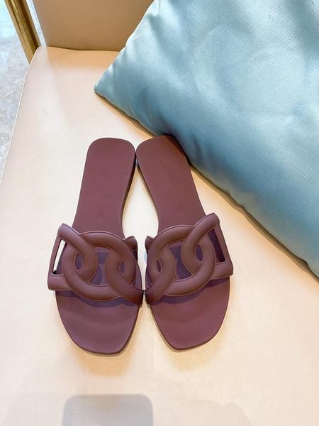 

2020 flat genuine leather women shoes slip on pig snout comfortable causal shoes flip flops, Black