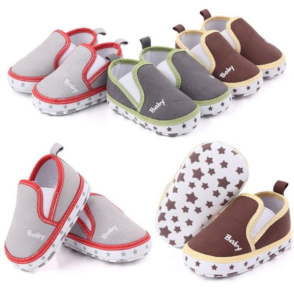 

first walkers infant baby girl shoes born soft sole sneaker cotton crib candy color elastic for 0-18month