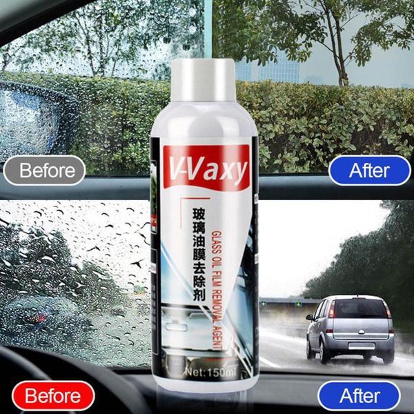 

automotive glass coating agent rainproof agent glass rain mark oil film 150ml car window film remover care cleaning #zer