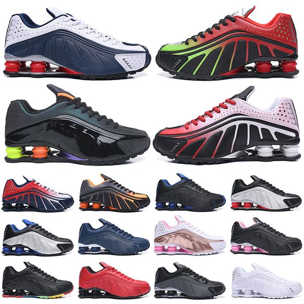 

sale usa challenge red r4 running shoes game royal metallic silver gold platinum tint triple black white mens trainers sports sneakers, White;red