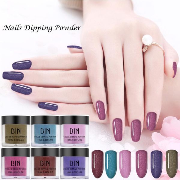 

nail art kits 7pcs nails dip powder without lamp cure natural dry with brush accessories decoration tool