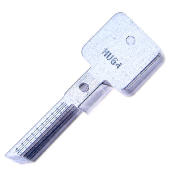 Schlosser liefert Lishi Hu64 Slave Key Blade für 2 in 1 Autotür Schloss Pick Decoder Entsperr -Werkzeugschloss Picks