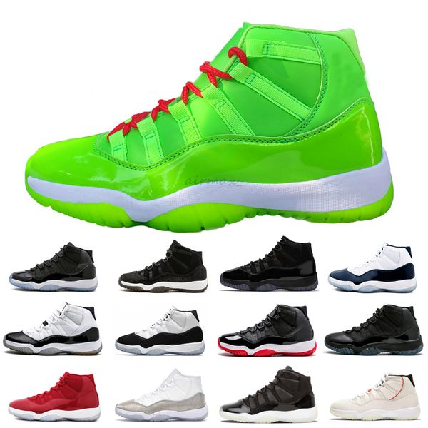 

2020 cap and gown bred 2019 11 mens womens basketball shoes 11s metallic silver jumpman 23 space jam metallic silver unc trainers sneakers