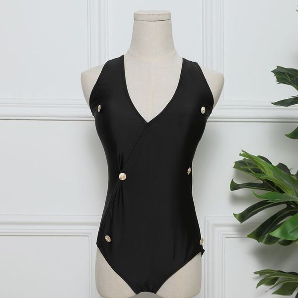 

brand designer swimsuit bikini female one-piece bikini fashion luxury swimsuit female swimsuit 04, White;black