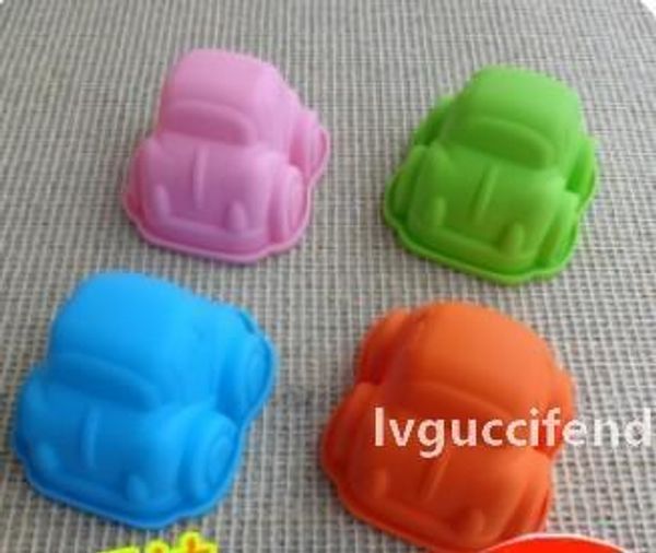 

small car shape silicone cake mold mould muffin cases for baby shower
