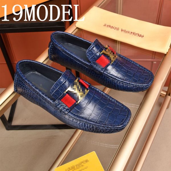 

fashion luxurious men loafers men's casual shoes design suede leather moccasins masculino breathable slip on boat shoe chaussures homme, Black