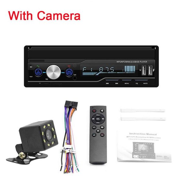 

t100 car stereo mp5 multimedia player 7" retractable car stereo din screen touch/rearview/tf card/aux/usb with remote control