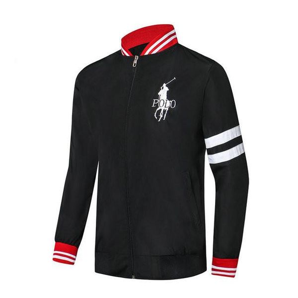 

fashion men spring autumn windrunner jacket thin jacket coat male sports luxury multiple colour windbreaker coat men jackets, Black;brown
