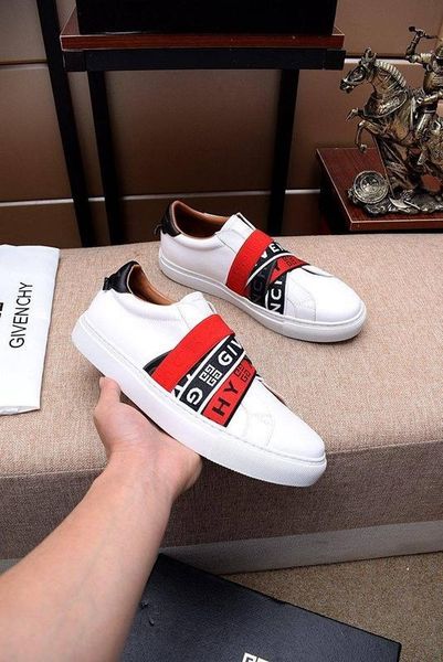 

2020a limited edition custom stitching alphabet elastic laces low-casual men's shoes, high-end fashion sports shoes, size: 38-45, Black