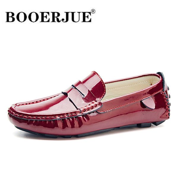 

luxury shoes men penny loafers patent leather moccasins burgundy driving shoes men leather loafers black casual