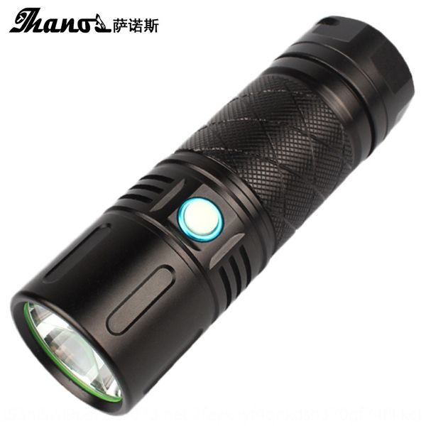 

t40 aluminum alloy strong led outdoor flashlight waterproof usb charging strong light remote flashlight