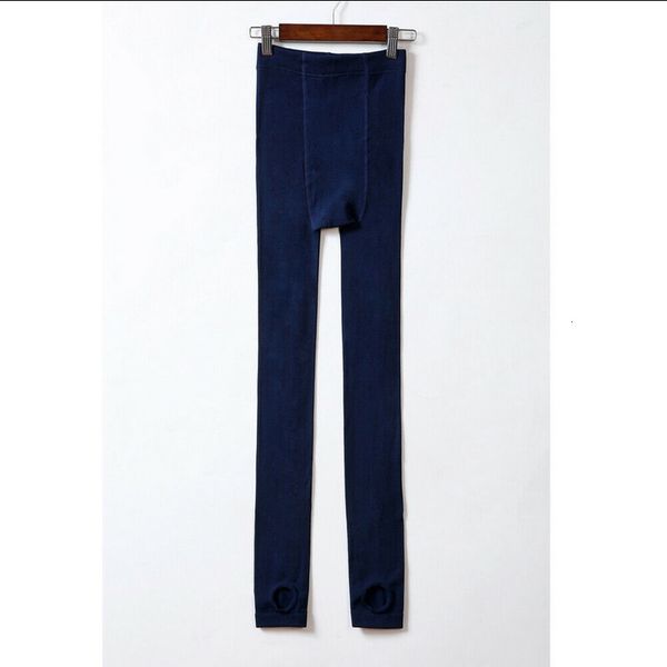 

2020 new women heat fleece leggings winter stretchy warm elastic solid leggings female lined slim thermal pants 8 colors, Black