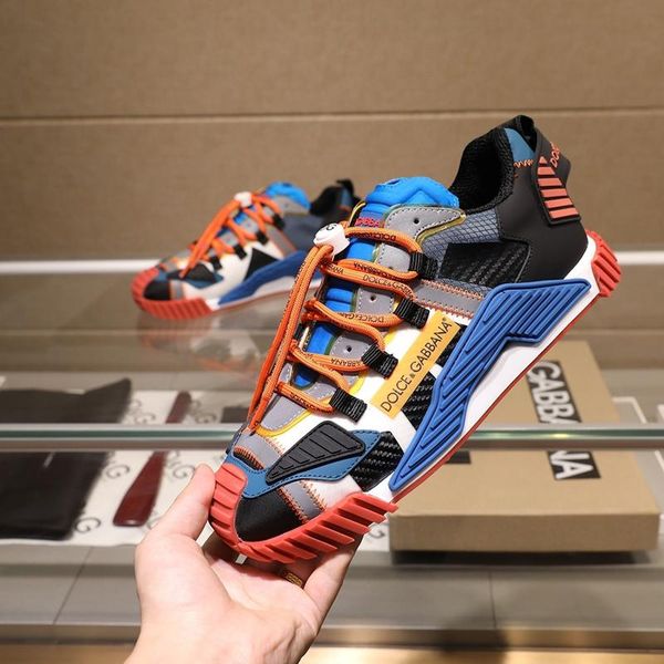 

324 brand designer high-quality men's casual sports shoes, outdoor casual shoes, with original box packaging size 38--45, Black