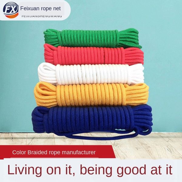 

colorful nylon diy braided braided clothes bundling handmade diy decorative rope umbrella rope