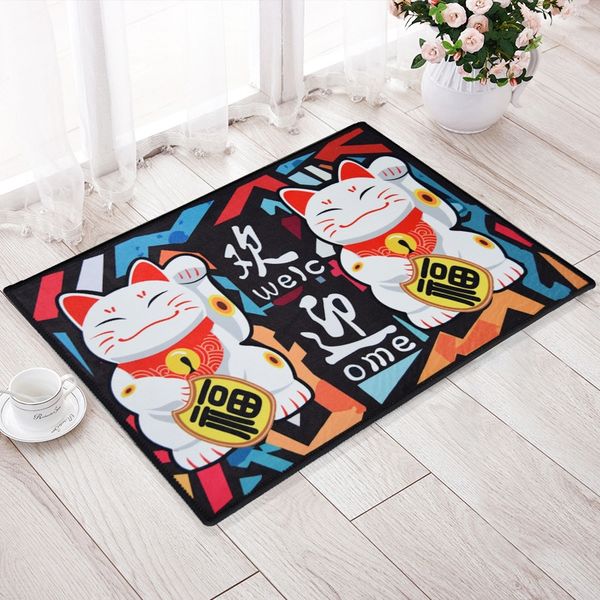 

lucky cat living carpet carpet lobby entrance mat entrance mat bathroom kitchen bedroom door