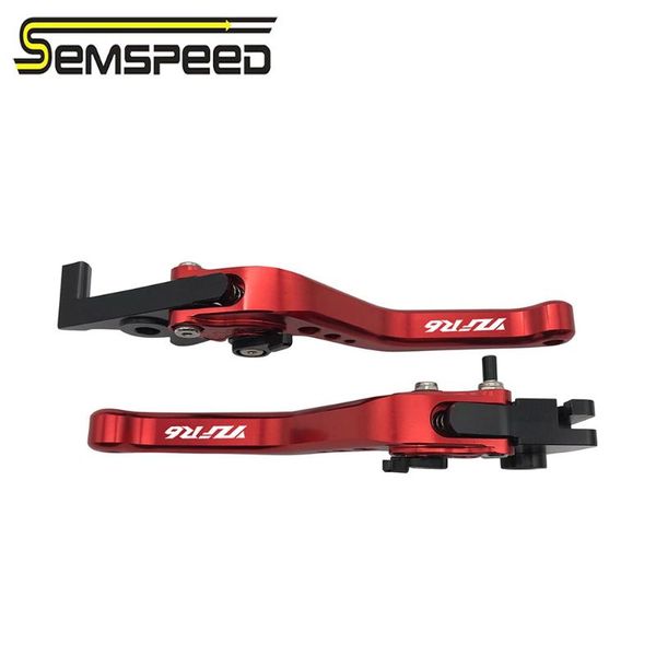 

semspeed motorcycle cnc yzf short levers for yzf-r6 1999-2004 yzf-r1 2002-2003 fz1 fazer 2001-2005 brake clutch levers