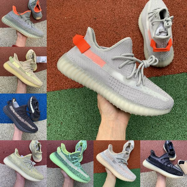 

kanye west азриэл исрафил oreo шлак desert sage marsh льняного zyon земля льняной светоотражающие кроссовки мужчины женщина стилист тапку тр, Black