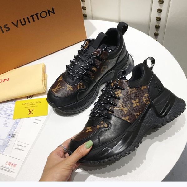 

146 new designer luxury women's casual fashion shoes, women's outdoor casual shoes, high-quality materials, with original box, Black