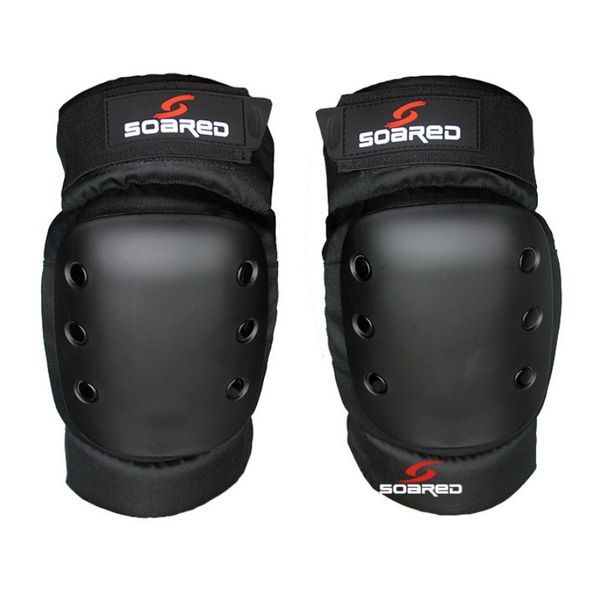 

1* pair men's tactical protective knee pad elbow support paintball combat knee protector hunting skate scooter kneepads, Black;gray