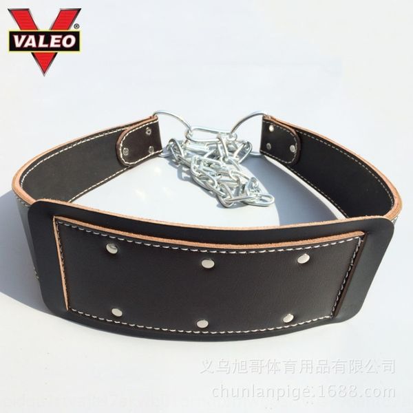 

9nq7f valeo belt fitness load belt gym pull-up training barbell piece gymnastics barbell parallel bar iron chain hanging piece parallel bars, Black;gray