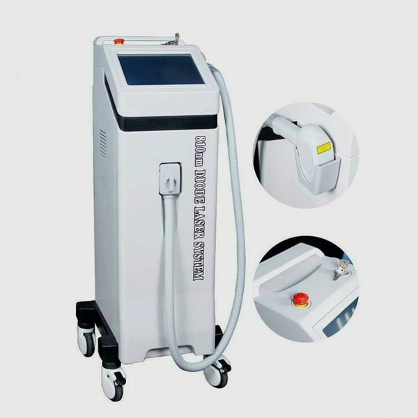 

professional skin clinic beauty salon use portable 808nm diode laser depilazer permanent hair removal beauty equipment germany laser bars, Black