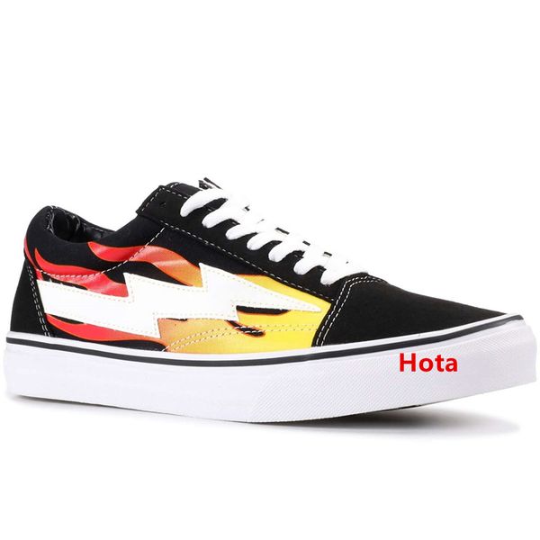 

kanye 2019 сторм revenge x старый skool повседневная обувь кроссовки teal black flame буги slip-on облегченно скейтбординг обувь холст 35-44