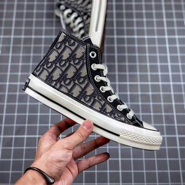 

diÃ²r oblÃ¬que x nÃ¬ke air jordÃ n 1 high og basketball shoes men women design jumpman logos motocycle sneakers shoes trainers eur 36-45, Black