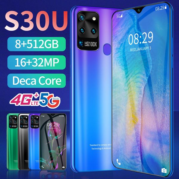 

2020 новый s30u смартфон приграничное смартфон 7,5-дюймовый большой экран внешней торговли android телефон