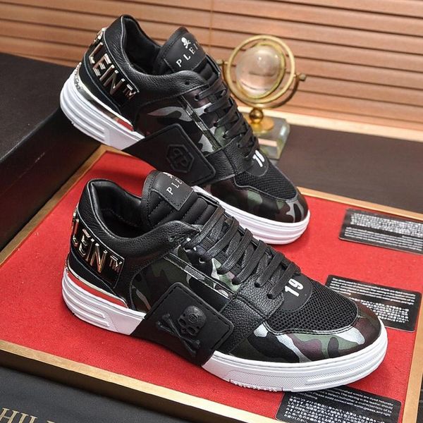 

fashion mens shoes sneakers breathable footwears trainers with origin box zapatos de hombre sports luxury design lace -up leather fast ship