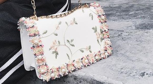 

дизайнер сумка женский 2020 новая мода wild вышитые crossbody цепи сумки на ремне, самый лучший продавая