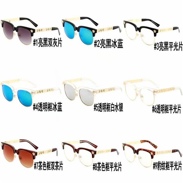 

1 пѬевоодное каево мода дизайн бѬенда олнезаин оков semi rimless олнез, Black