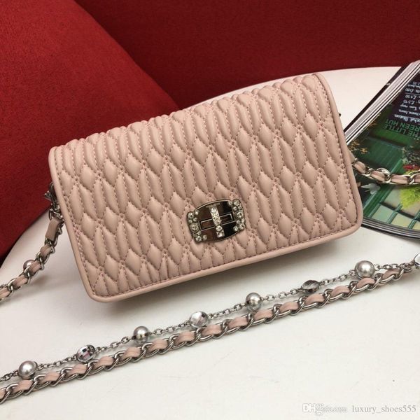 

2020 fashion cross body chain flap bag black 30cm cf bag double flaps bag fashion women genuine leather shoulder bagsas