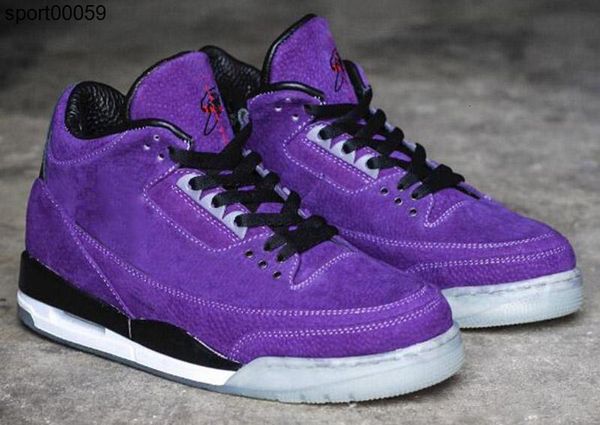 

travis х jumpman 3 хьюстон полный фиолетовый черный мужчины дети баскетбол обувь 3s cactus jack мужские спортивные тапки, Black