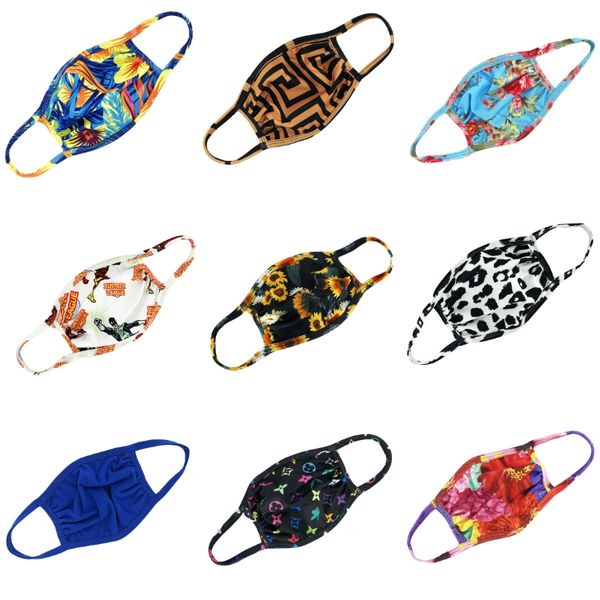 

камуфляж i silk cotton mask складные защищаем fa letters strberry печать печать breatable маски для взрослых мужчин женщин # 844, Black