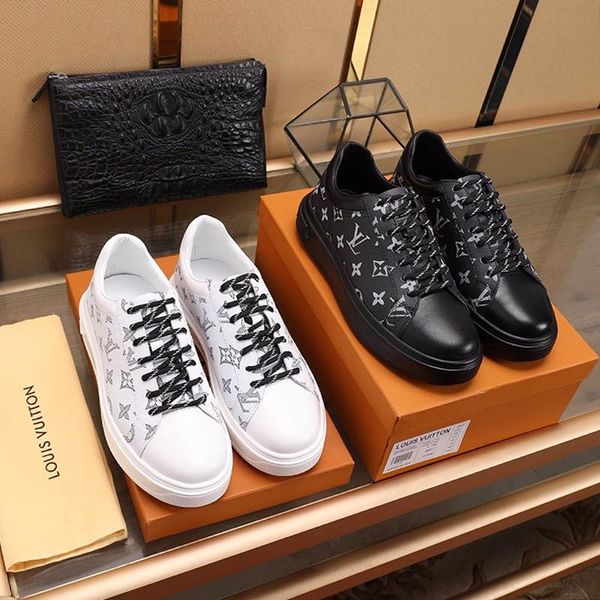 

comfortable men shoes outdoor walking breathable sports shoes fashion luxury lace -up low casual men shoes zapatos de hombre, Black