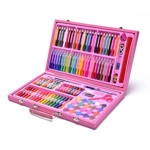 

pencils drawing pen art set children kids painting sketching water color pencils kit random color