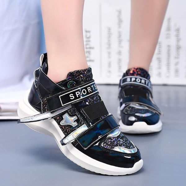 

sagace women's sneakers colorful mirror trend casual shoes women sneakers female nightclub wild sequined running shoes footwear