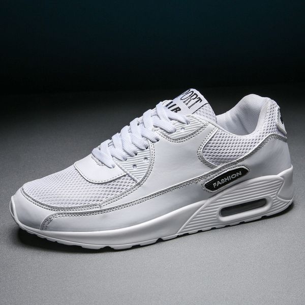 

men sneakers 2020 casual mens shoes breathable trainers fashions mesh man sneaker basket tenis hombre shoe big size 39-46, Black