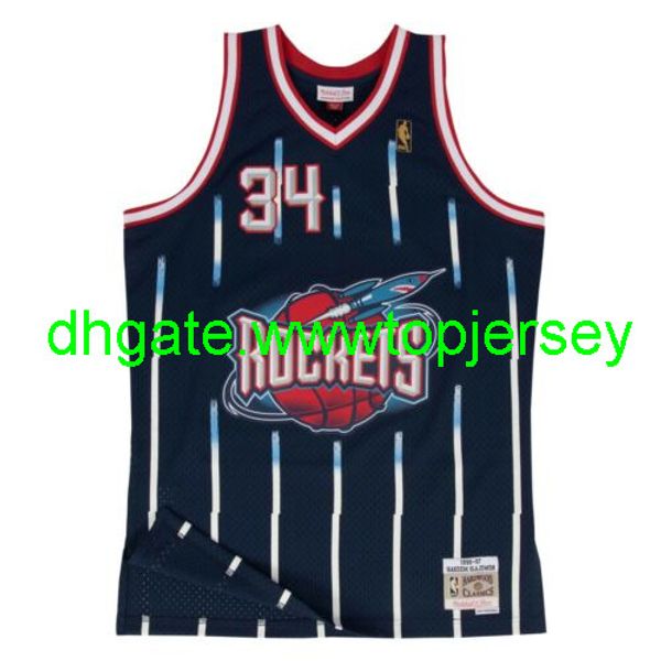 

дешевый оладжьювон # 34 mitchell майка для баскетбола ness 1996-97 джерси отсылок веста прошитого, Gray