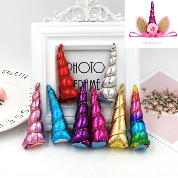 

cartoon diy antler headdress princess little unicorn hair girl hair band children's accessories diy material accessories, Slivery;white