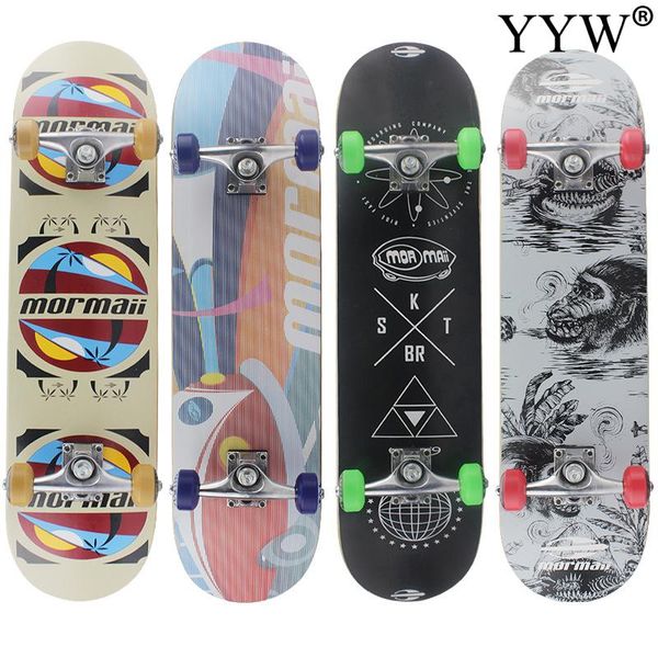 

79cm skateboard longboard deck skateboard complete maple wood popular high speed skate board fashionable four-wheel skate boards