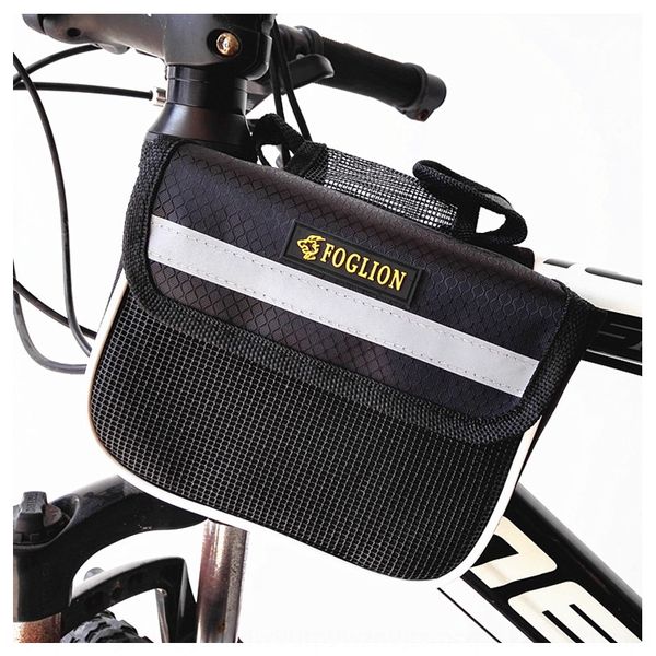 

mountain bicycle bike enlarged front upper tube saddle double-sided bicycle large beam bag riding equipment bag