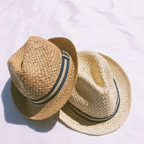 

летние нового полосатого ribbon детской моды мальчик джаз ребенок бассейна ribbon крышка бассейн шапка шлет способ шлет солнце, Yellow