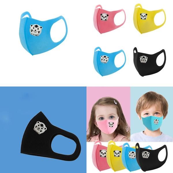 

children's design face masks with breathing valve boys and girls sponge sponge smog breathable dustproof student mask xd23488 home003 u