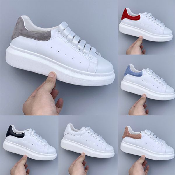 

2020 men women platform shoes fashion black white reflective leather suede leather mens trainers vintage casual shoe jogging walking